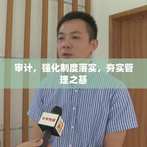 审计，强化制度落实，夯实管理之基