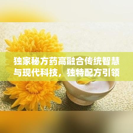 独家秘方药高融合传统智慧与现代科技,独特配方引领健康新时代